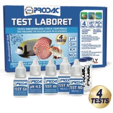 Prodac Test Laboret – Kit test acqua dolce KH pH GH NO2