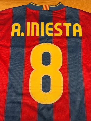 Maglia iniesta 2009 - iniesta, 2009/2010