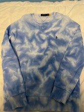 Polo uomo Ralph Lauren felpa girocollo in pile taglia M