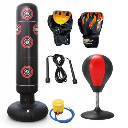 Set boxe bambini gonfiabile - set,