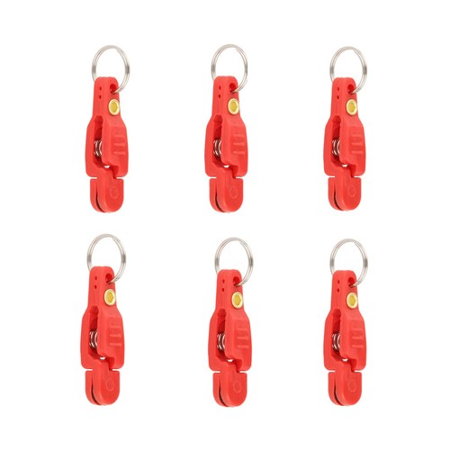 6pcs clip rilascio scatto - di,