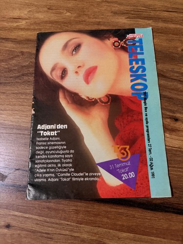 Isabelle adjani rivista guida - adjani,