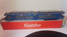 ELECTROTREN 6000 HO Bisarca auto Wagon porte autos double Transfesa SNCF 1/87