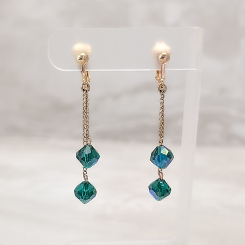 Vintage clip earrings - vintage,