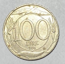 Moneta 100 LIRE ITALIANA 1996