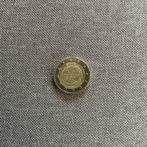 Moneta euro con omino - 2,