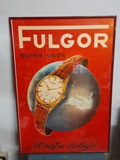 FULGOR OROLOGIO Poster Vintage