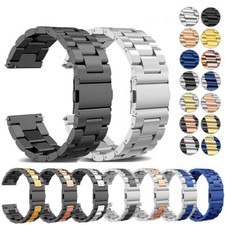 22mm stainless steel watch - stainless,