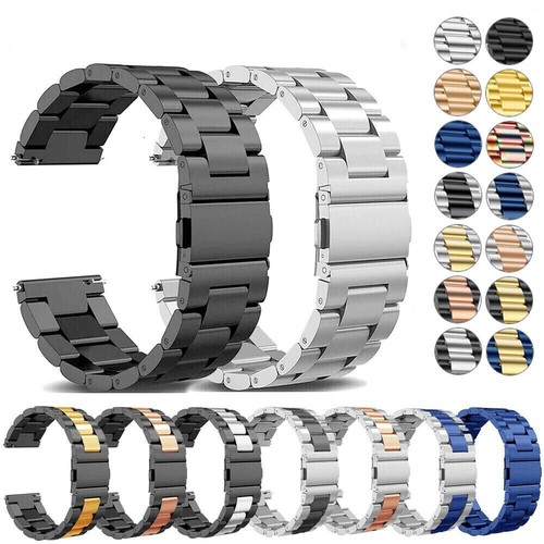 22mm stainless steel watch - stainless,