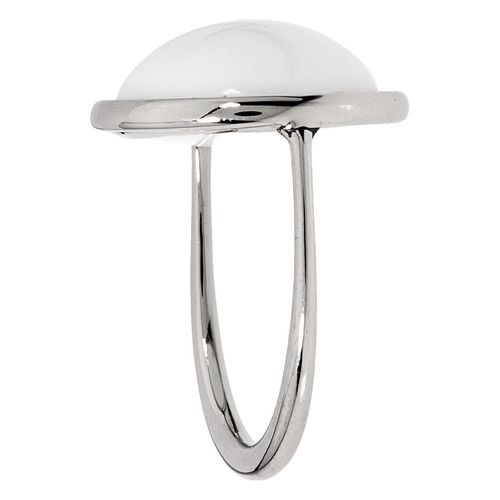 Anello bicolore calvin klein - anello,
