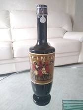 Antico Liquore Corfinio Barattucci sigillo Repubblica Testa anni 50 bottiglia