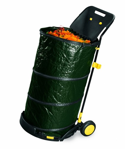 Carrello raccogli foglie con