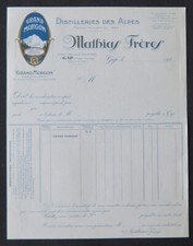 Fattura illustrata GAP 1920