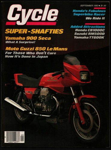 September 1983 cycle magazine - 1983,