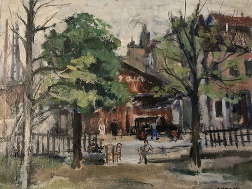 Bella pittura firmato - bella, corvo