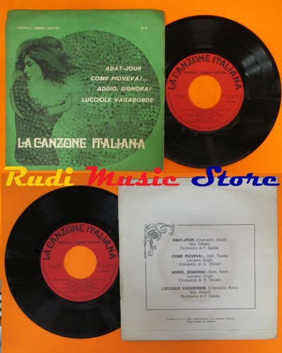 La canzone italiana - 7'',