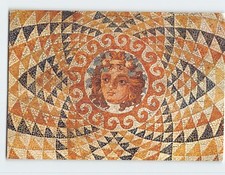 Cartolina mosaico romano - mosaico,