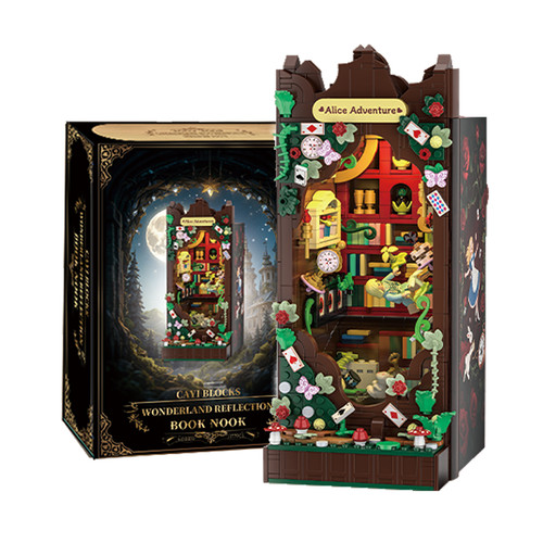 Cayi wonderland book nook led - wonderland,