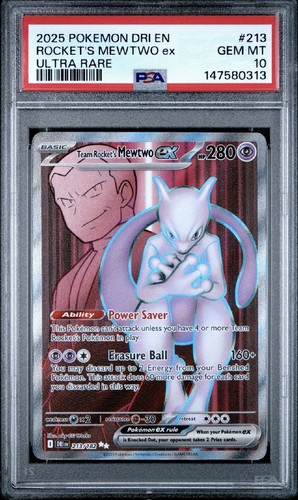 Team rocket mewtwo ex - rocket's,