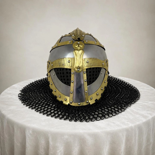 Elmetto vichingo medievale