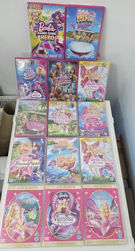 Barbie dvd bundle job - dvd,