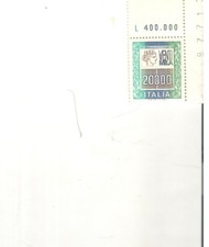 marca da bollo 20000 lire
