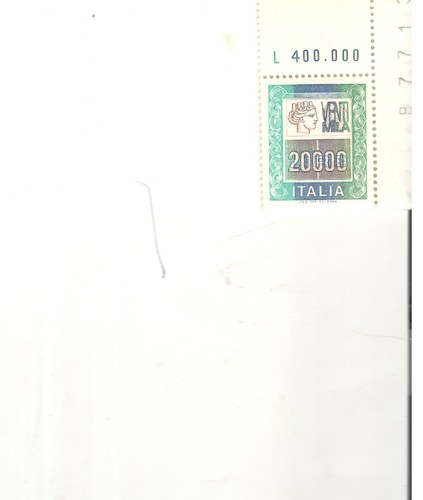 Marca bollo 20000 - bollo, lire