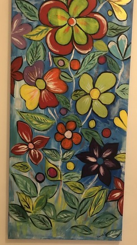 Fiori quadro moderno - fiori-,
