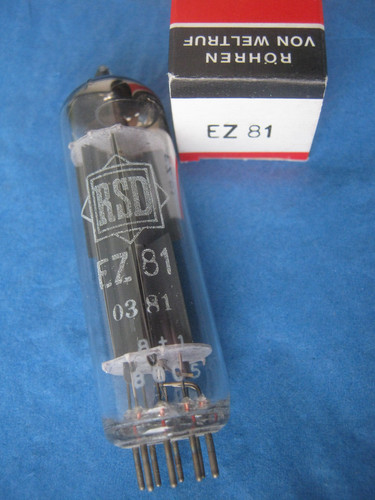 Tubo ez81 mullard - tubo,