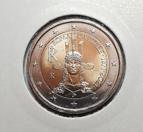 Euro roma capitale 2021 fdc - euro,