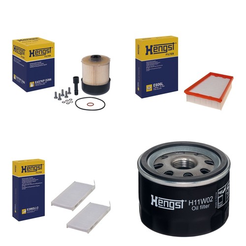 Set filtro hengst adatto per - set,