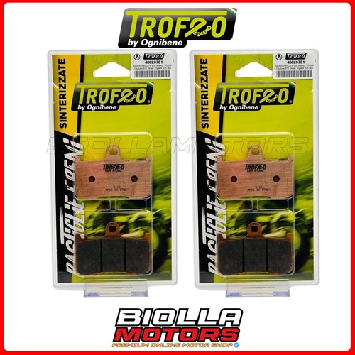 Kit pastiglie freno trofeo - kit,