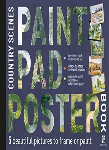 Paint pad poster book country - poster, book: