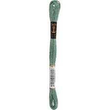 Anchor Torsione per ricamo 8m, menta, cotone, colore 876, 6 fili