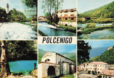 06426) CARTOLINA POLCENIGO VEDUTE VIAGGIATA PORDENONE
