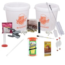 KIT EXCELLENT PER DOPPIA FERMENTAZIONE BIRRA ARTIGIANALE + MALTO + TAPPATRICE