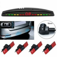 SENSORI PARCHEGGIO NERO INVISIBILI SENZA BORDO SLIM FILO PARAURTI AUTO VISORE