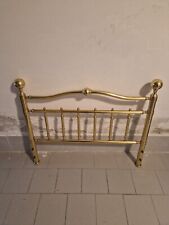 letto singolo in ottone