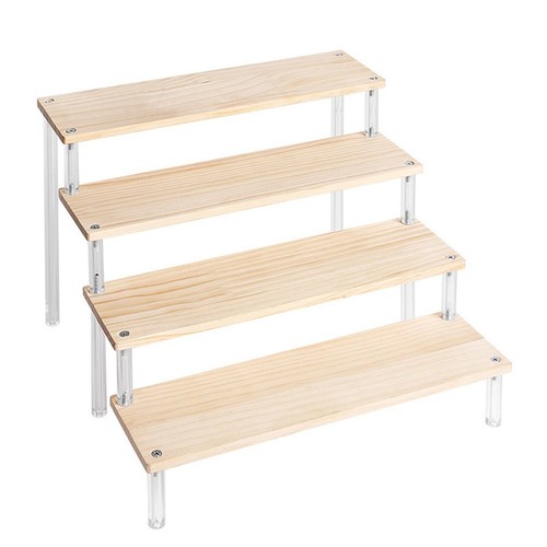Espositore combinato legno - espositore, in