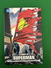 LUCCA COMICS 25: La Morte di Superman AUTOGRAFATO da DAN JURGENS, DC Pocket