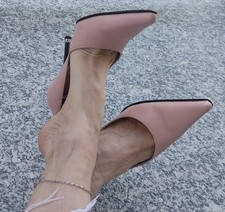 Décolleté Tacco Rosa Cipria
