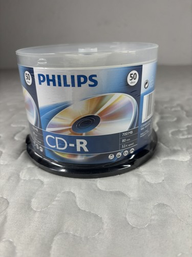 Philips blank r dischi - 50, cd-r