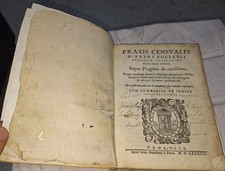 Praxis Censvalis.  Prassi