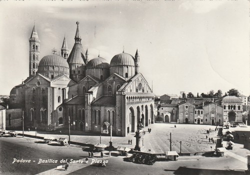 Padova cartolina viaggiata - cartolina,