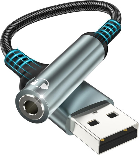 Adattatore usb jack 5mm - usb, 3.5mm