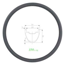 Cerchi in carbonio tubeless bici 29er MTB XC clincher ruota senza gancio 24/28/32 fori