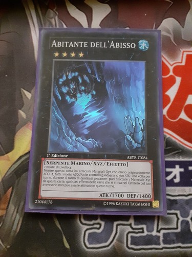 Abitante dell abisso abyr - abitante,