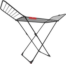 Stendibiancheria Stendino Extra Ultimate Nero in Acciaio Inox Vileda