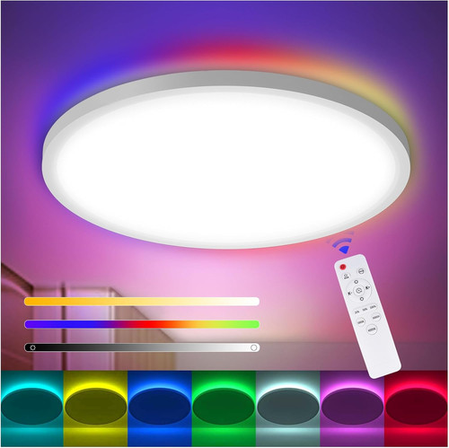 Rgb plafoniera led - plafoniera, soffitto