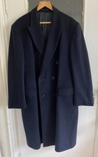 CAPPOTTO UOMO ALTA QUALITÀ LANA E CASHMERE PESANTE PEAKY BLINDERS PORTIERE 46R